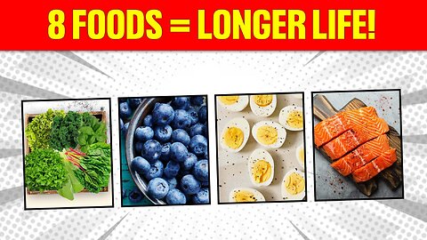 🔥 8 POWERFUL Foods You MUST Eat Daily for Health, Energy & Longevity! 💪🚀 #Superfoods #HealthyEating