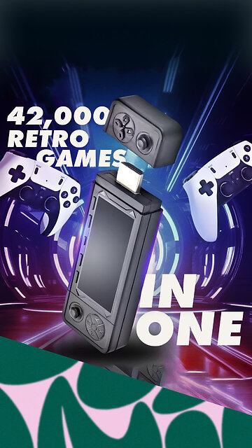 Video Game Console with 42,000 Retro Games