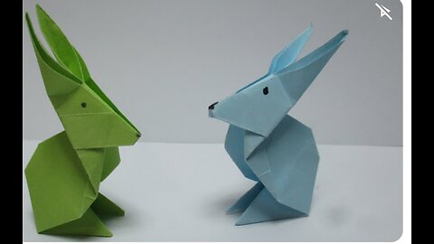 Origami rabbit 🐰🐇