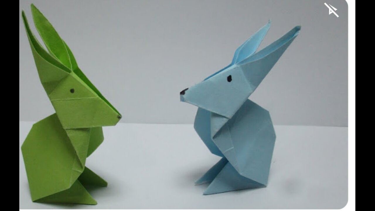 Origami rabbit 🐰🐇