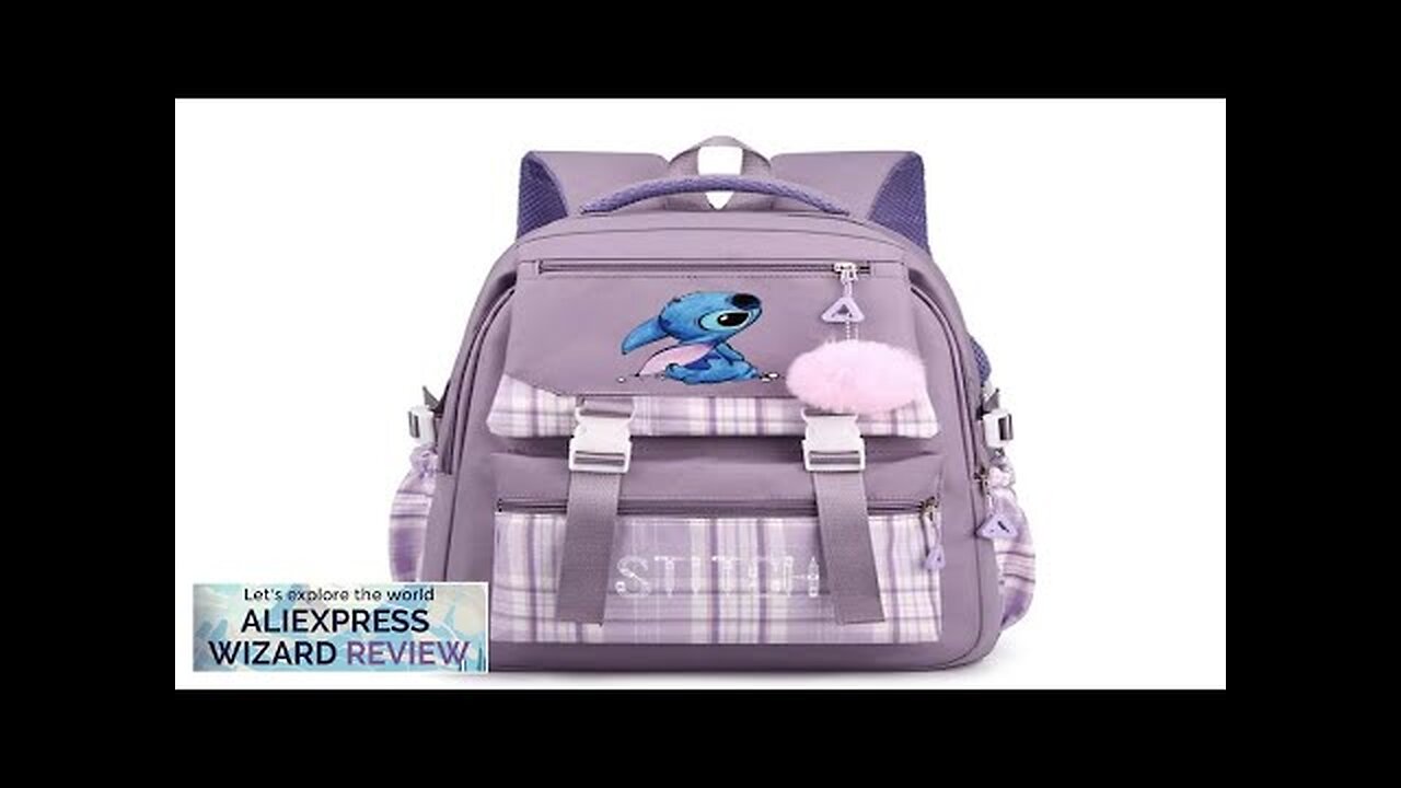 Lilo Stitch Backpack School Student Teenager Book Bags for Boy Girl Back Review