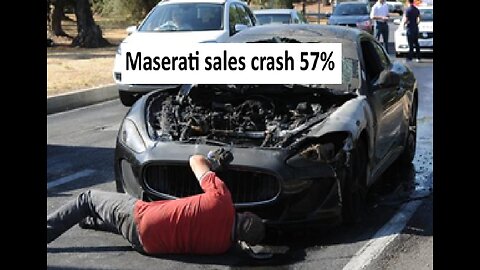 Maserati sales crashed 57% in 2024