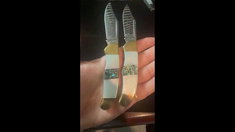Beautiful MOP Vintage Knives