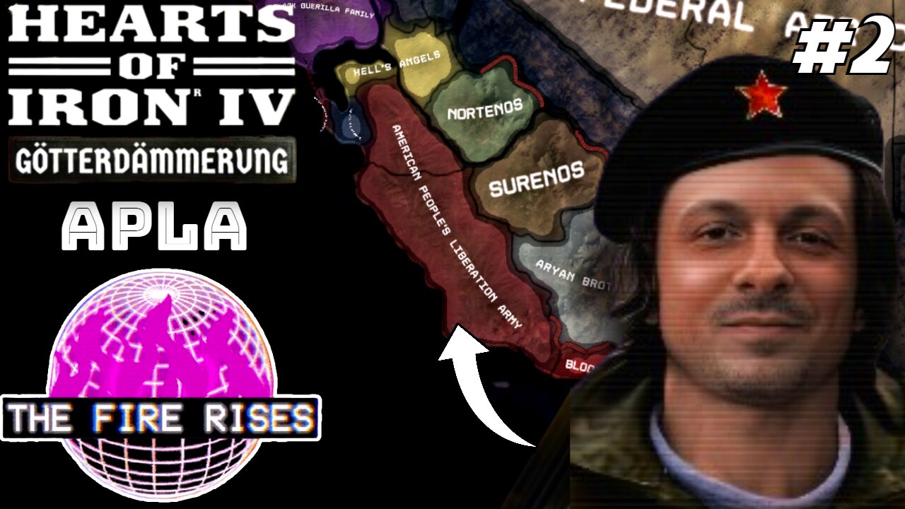 The West Coast Will Be The Red Coast! Hoi4 - The Fire Rises Mod, APLA, Anarchist #2