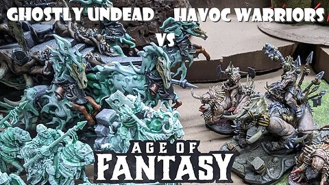 Age of fantasy: Ghostly Undead battle report