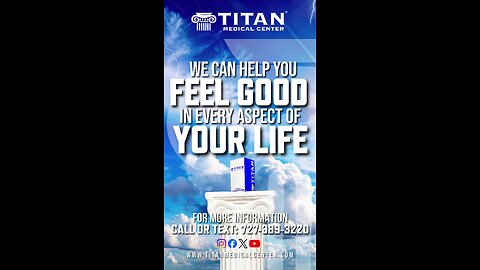 #TitanMedical can help you feel good in every aspect of your life!