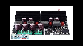 HIFI Dual-Core TPA3255 Stereo Amplifier Board 2 Channel 600W+600W Class D Digital Review