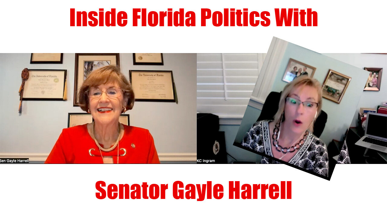 Saturday BONUS! Sen. Gayle Harrell gives us a 2025 legislative update on her proposed bills!
