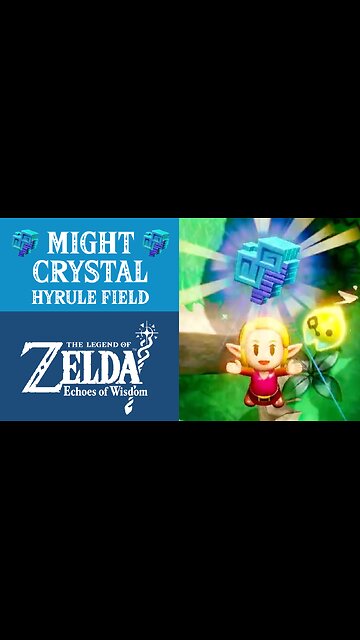 The Legend of Zelda: Echoes of Wisdom | Might Crystal | Hyrule Field