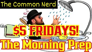 Five Dollar Friday's! Pop Culture News And Reviews W/ The Common Nerd! NEW Trailers And MORE!