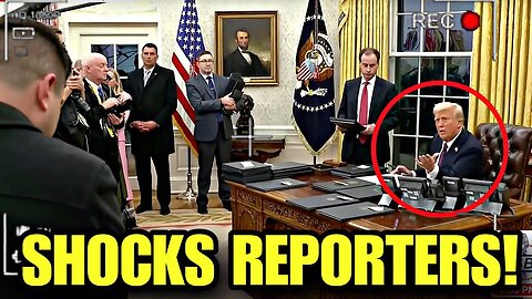 Trump Announces Shocking News From The Oval Office: January 6 Hostages Freed And Reporters Silenced!