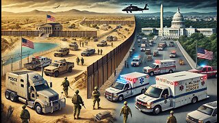 Trump ordered 1,500 U.S. military troops to the southern border, Emergencies around DC.