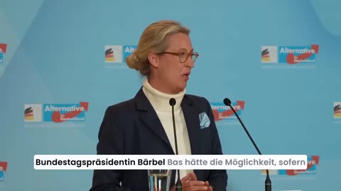 Alice Weidel "So ein Fall wie aktuell mit Merz hat es noch nie gegeben"!