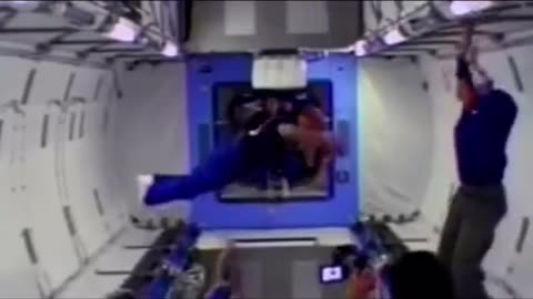 'It's Possible To Get Stuck Floating In The Space Station If You Can't Reach A Wall'