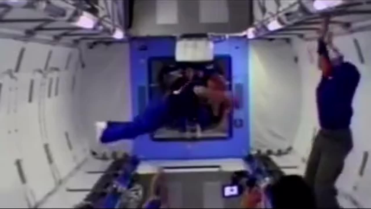 'It's Possible To Get Stuck Floating In The Space Station If You Can't Reach A Wall'