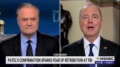 Adam Schiff: isn’t handling Kash's confirmation for FBI director very well: