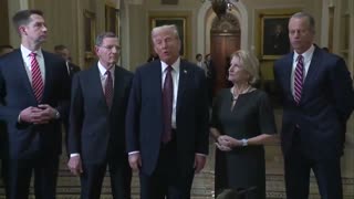 WATCH: Trump Shares How Meeting Went With Republican Senators