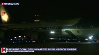 President Trump arrives on Air Force One to Florida after Victorious Week in Washington [LIVE]