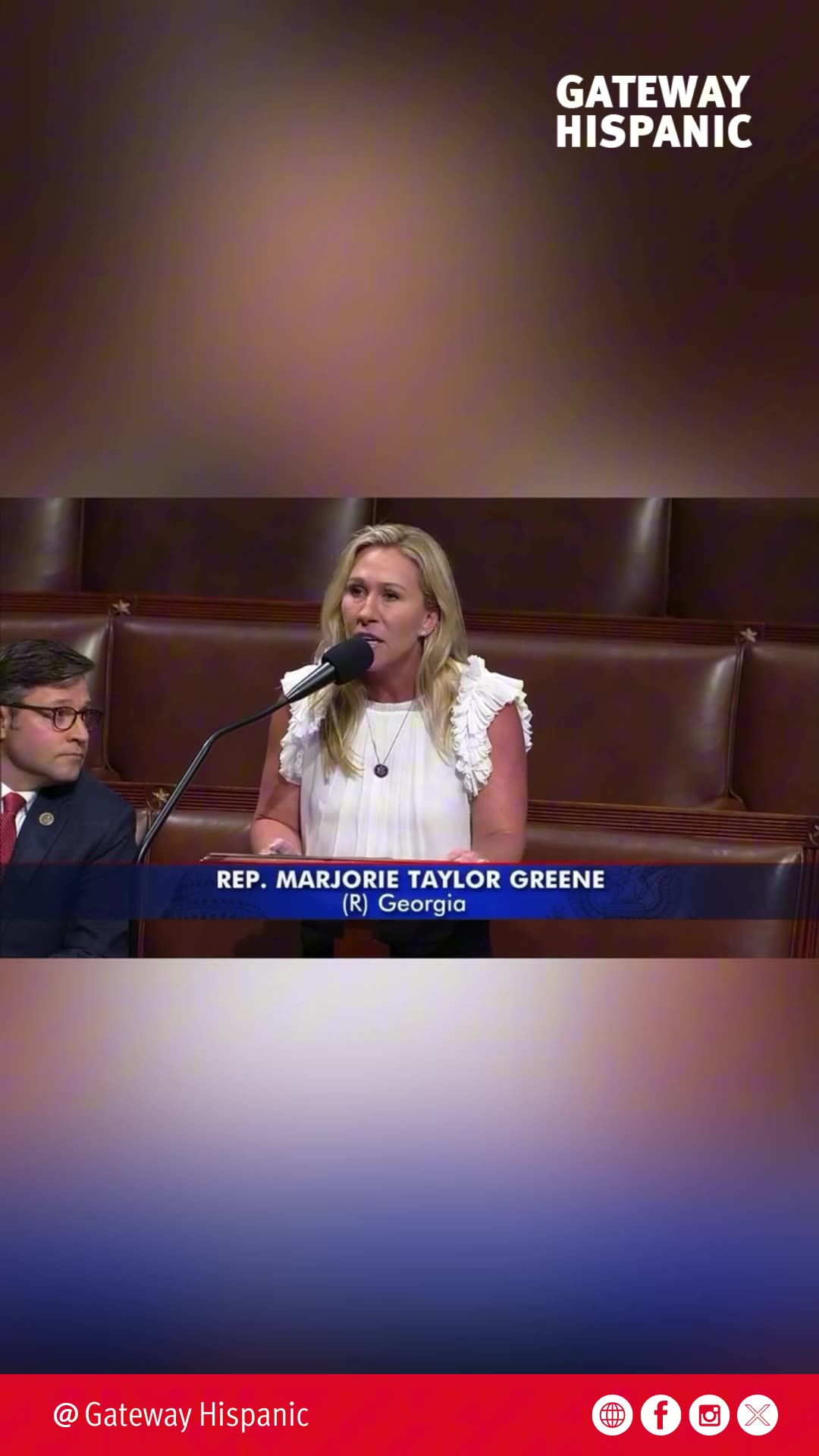 Rep. Marjorie Taylor Greene: "We should be paying attention to our country right now"