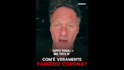 Robby Giusti - Com'è veramente Fabrizio Corona? 🤔 (30.01.25)