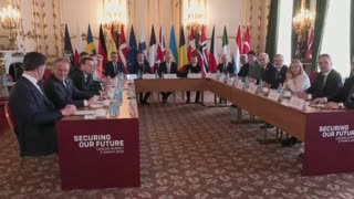 Zelensky meets European leaders in London.