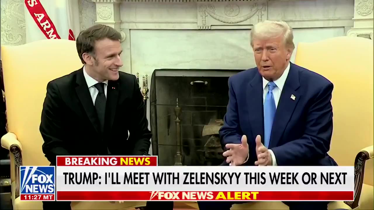 TRUMP: “I just want to tell you a little story…”
