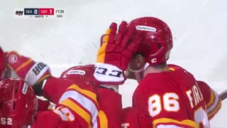 Calgary Flames - WHAT A SHOT FROSTY ☃️