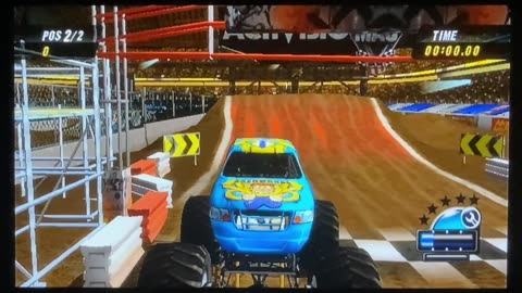 Backward’s Bob in Monster Jam Urban Assault