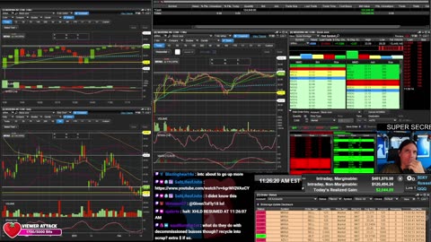 LIVE Day Trading the Stock Market