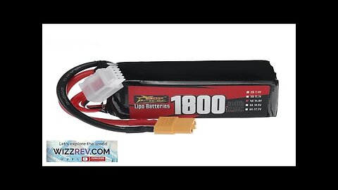 ZOP Power 4S 14.8V 1800mAh 120C LiPo Battery XT60 Plug for RC Review