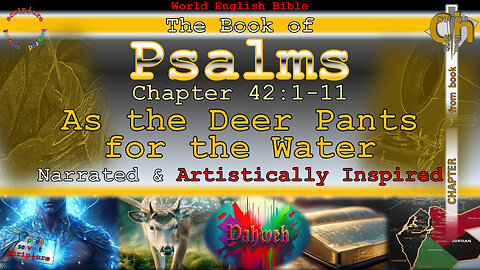 As the Deer Pants for the Water, PSALMS 42:1-11, Narration, Artistically Inspired (W.E.B.)