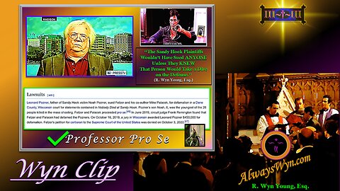 Wyn Clip ~ Professor Pro Se