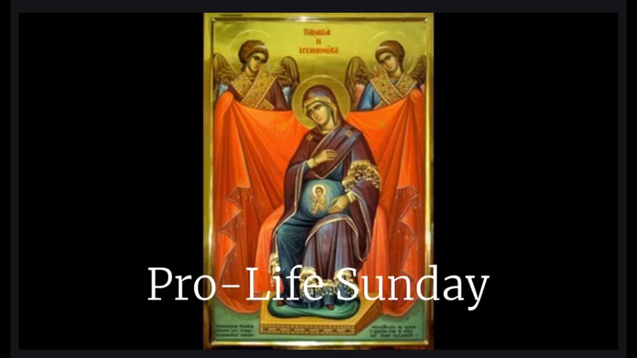 Pro-life Sunday