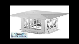 VEVOR Chimney Cap 9 x 9 inch 304 Stainless Steel Fireplace Chimney Review