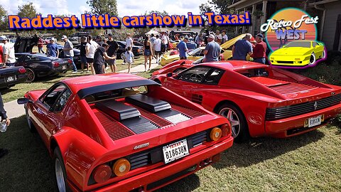 Retrofest West 2024 #80s #90s #carshow