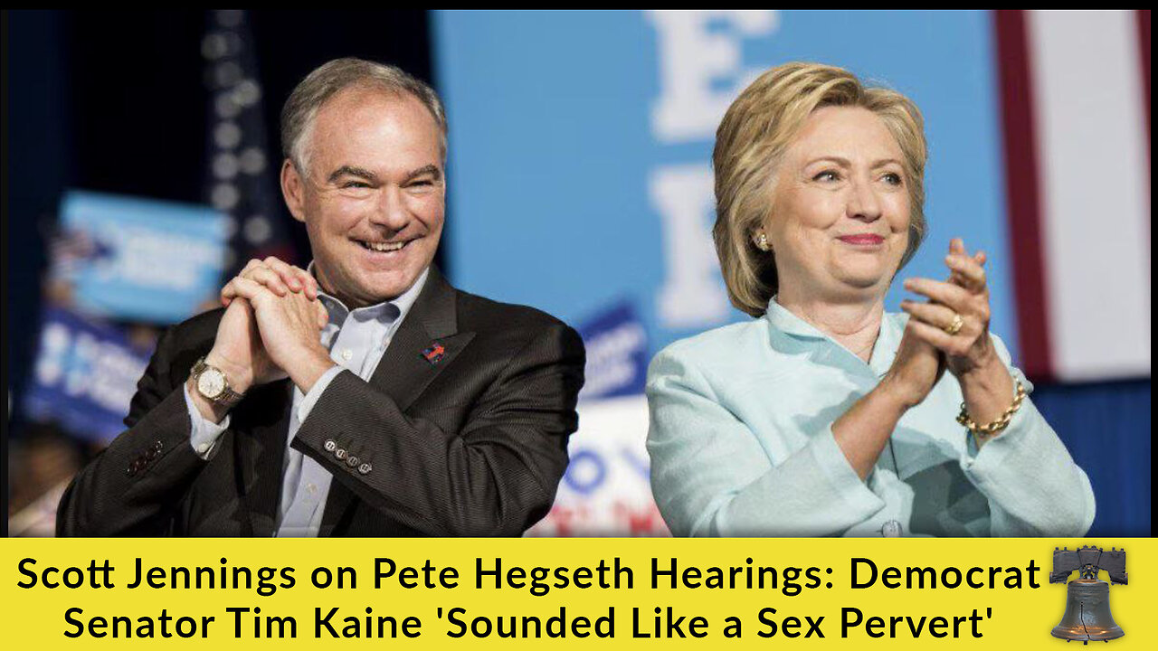 Scott Jennings on Pete Hegseth Hearings: Democrat Senator Tim Kaine 'Sounded Like a Sex Pervert'