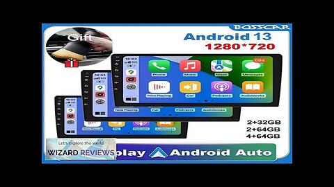 Android13 2Din Carplay 64G 7"/9"/10" Universal WIFI GPS Car Audio Radio Multimedia Review