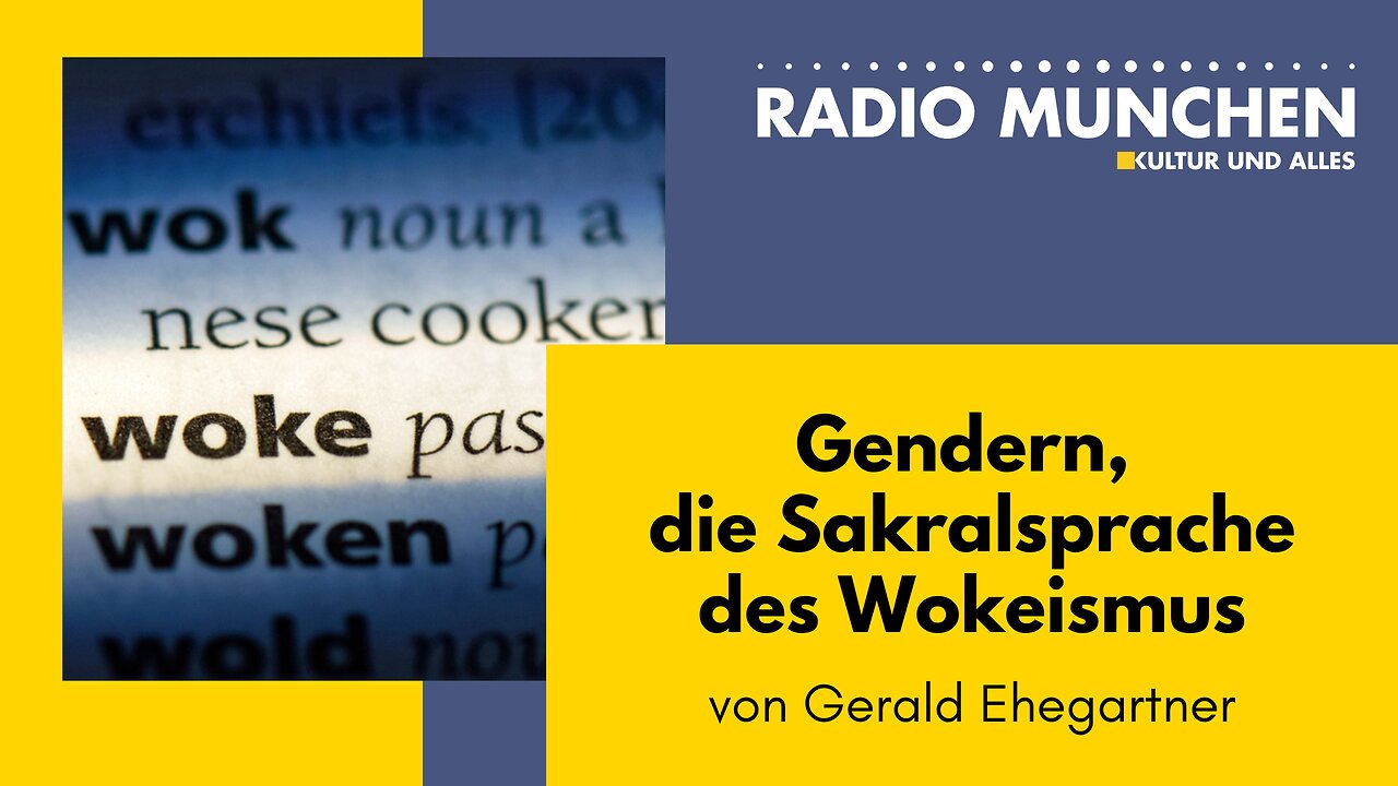 Gendern, die Sakralsprache des Wokeismus - von Gerald Ehegartner