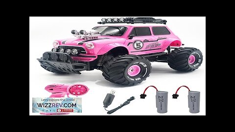 10Leccion Remote Control Car for Girls Pink RC Truck with Two Rechargeable Review