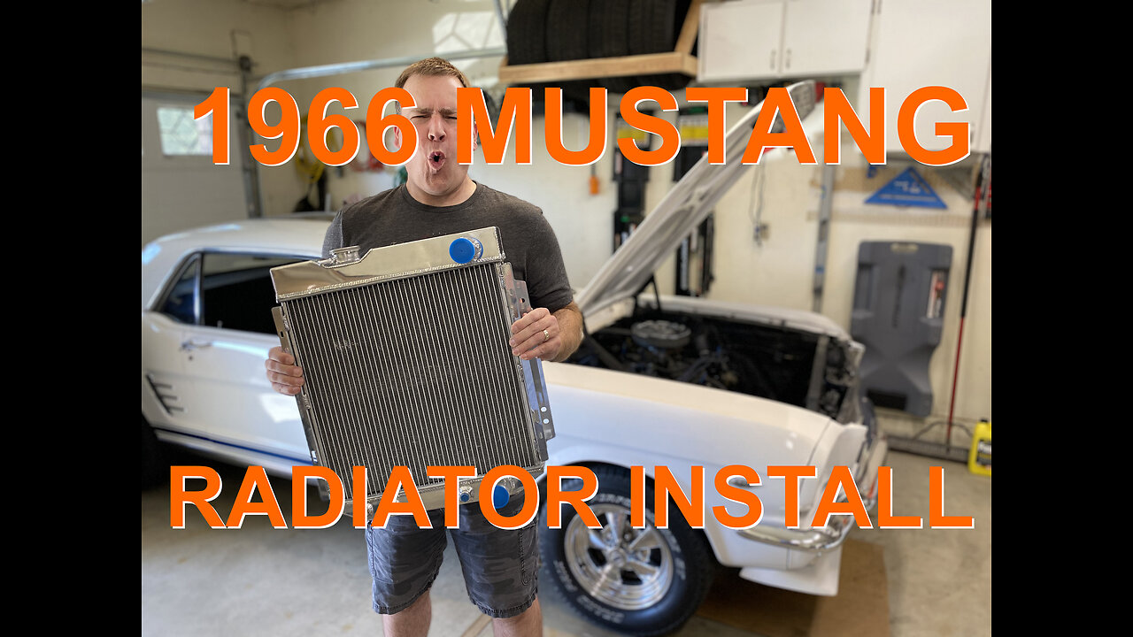 How to Install a Radiator in a 1966 Mustang