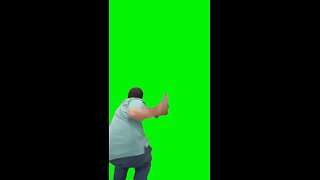 Guy Spanking Himself | Green Screen