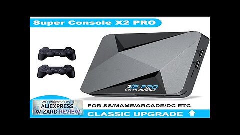 KINHANK Retro Video Game Console Super Console X2 Pro with 90000 Video Review