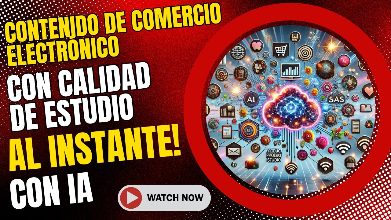 E471 [Español]:🎙️CONTENIDO DE COMERCIO ELECTRÓNICO CON CALIDAD DE ESTUDIO AL INSTANTE CON IA