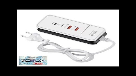 PD50W 4-Port Power Strip Dual USB+Dual Type-C PD QC3.0 Fast Charging Travel Review