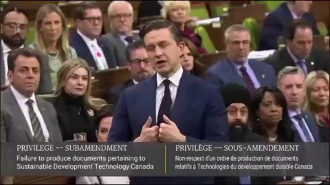 Pierre Poilievre delivered what will become known in Canada's political history as "The Speech."