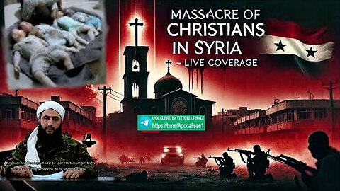 🛑“MASSACRO DI CRISTIANI IN SIRIA...”🛑 = /NON VENGONO MASSACRATI I BUDDISTI O I MUSSULMANI, MA I CRISTIANI!!\ =