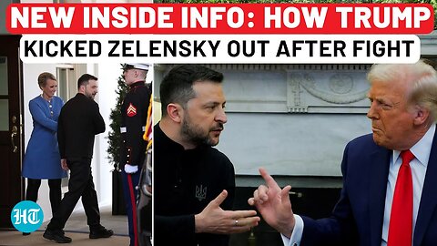 New Inside Info Of How Trump Kicked Zelensky Out Of White House After Fight: NSA Mike Waltz Reveals