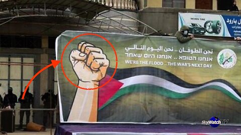 Five in Ten 2/13/25: Six-Fingered Fist on Hamas Banner?!