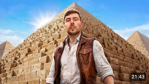 I Spent 100 Hours Inside The Pyramid 🫣😲|| #viral #mr.beast #trending