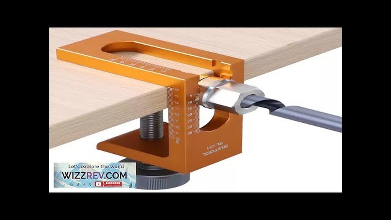 Cabinet Hardware Jig Cabinet Door Push Opener Hole Cutter 10mm Aluminum Alloy Review